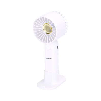 Aigostar - Nabíjací vreckový ventilátor 4W/5V 500mAh USB biela