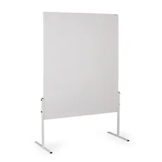 Informačná a moderačná tabuľa, 1200 x 1500 mm, biely kartón, nesklopná