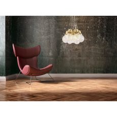 Klausen 142009 - LED Luster na lanku BULBS LED/30W/230V bronzová