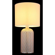 Globo 21735CH - Stolná lampa SOFIA 1xE27/60W/230V béžová