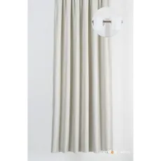 Béžový záves 140x260 cm Teorema - Mendola Fabrics