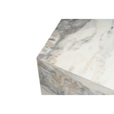 Odkladací stolík KUP 50x45 cm dekor mramoru