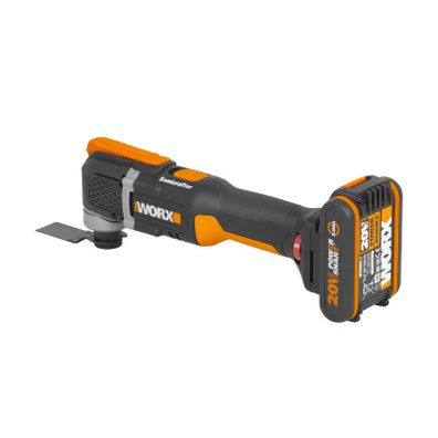 WX696 - Aku multifunkčný obrážačka 20V, Sonicrafter, 1x2.0Ah - Powershare