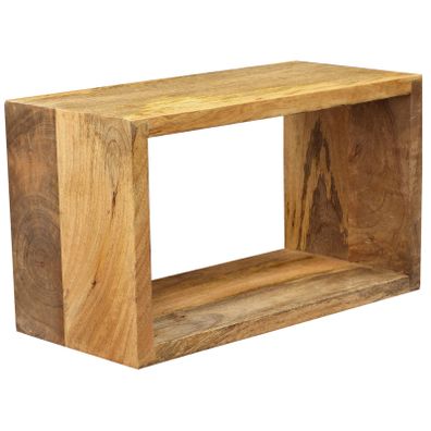 indickynabytok.sk - Polica na stenu Devi 50x30x22 indický masív mango