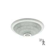 Kanlux 18120 - Stropné svietidlo s PIR senzorom FOGLER 2xE27/40W/230V