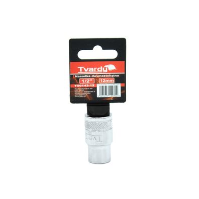 1/2" 12 mm TVARDY 12-uholníková zásuvka (10/100)