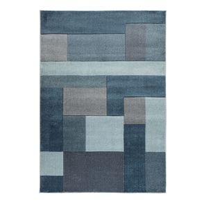 Flair Rugs koberce Kusový koberec Hand Carved Cosmos Denim Blue - 200x290 cm