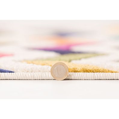 Flair Rugs , Kusový koberec Spectrum Bolero Multi kruh, 160x160 (priemer) kruh, viacfarebná, kancelária