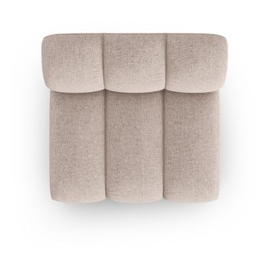 Béžový modul pohovky (stredový diel) Lupine – Micadoni Home