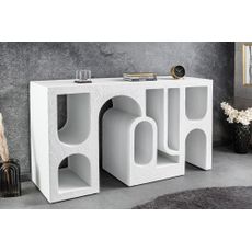Konzola Art Ambiente 120 cm biela betón