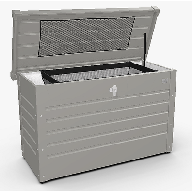 Biohort Venkovný úložný box FreizeitBox 134 x 62 x 71 (sivý kremeň metalíza)