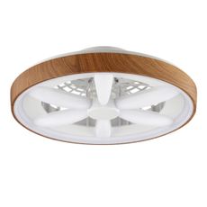 Brilliant - LED RGBW Stmievateľný stropný ventilátor GAIANO LED/24W/230V + DO