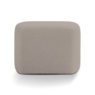 Designový taburet ESTRELA 43x63 cm béžový