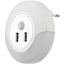 Rabalux 76012 LED svietidlo do zásuvky Dembo, biela
