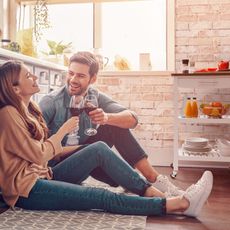 Klarstein Tennessee, servírovací vozík, kuchynský vozík, 4 poschodia, drevo, žula, mobilný