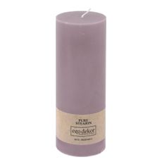 Fialová sviečka Eco candles by Ego dekor Friendly, doba horenia 60 h