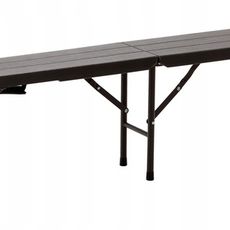 Garden Line Skládací cateringová lavice PEGGY 180 cm hnědá