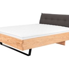 Masívna dubová manželská posteľ Camo B - 140x200