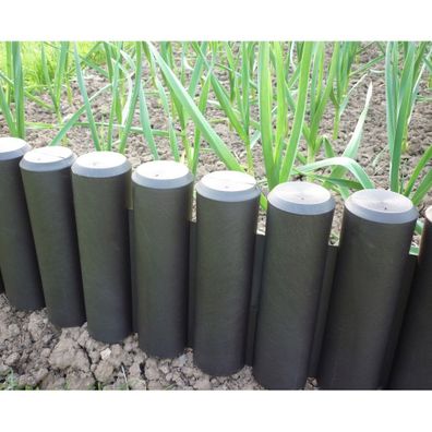 Záhradná palisáda - lem trávnika Maxi terakota, 2 m