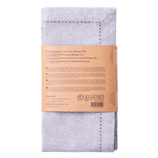 Svetlosivé bavlnené obrúsky 45 x 45 cm 2 ks – Basic Ambiente - 596400