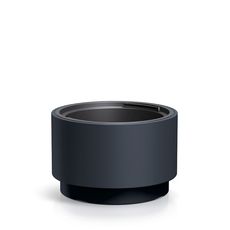 Prosperplast Květináč s vkladem HEOSO antracit, varianta 29,8 cm