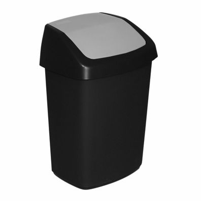 Curver Odpadkový kôš Swing 15 l, čierna, 15 l