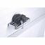 GEDY 3218 Smart polica do sprchy, 24,1 x 3 x 11,1 cm, strieborná