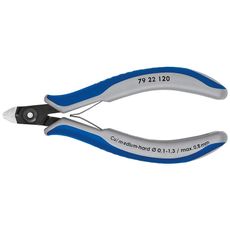Presné bočné štiepacie kliešte na elektroniku brunýrované 120 mm - 7922120
