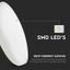 LED Vonkajšie stropné svietidlo so senzorom LED/18W/230V 3000K IP44 biela
