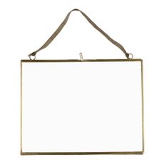 Kovový rámček na stenu v zlatej farbe 20x15 cm – Rex London