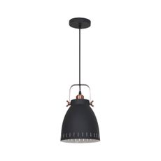 ITALUX MD-HN8026M-B+RC - Luster na lanku FRANKLIN 1xE27/60W/230V