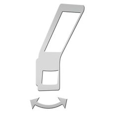 Steinel 012052 - Vonkajšie svietidlo s čidlom XLED slim LED/7,2W/230V IP44