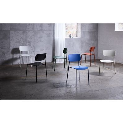 Jedálenské stoličky v súprave v terakotovej farbe 2 ks Kirkland – Unique Furniture