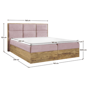 Boxspringová postel SUSAN 3 Tempo Kondela 160 cm