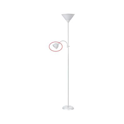 Rabalux 4061 - Náhradné tienidlo k stojacej lampe ACTION E14 malé biela