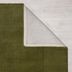 Flair Rugs koberce Kusový ručne tkaný koberec Tuscany Textured Wool Border Green - 160x230 cm