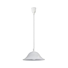 Rabalux 3904 - Luster sťahovací ALABASTRO 1xE27/60W/230V