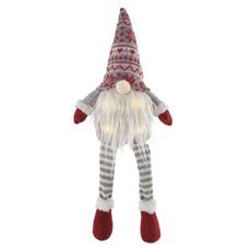 EMOS Vánoční LED skřítek Edgar 27 cm teplá bílá