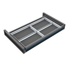 Organizér náradia do zásuvky skríň KOVOS so šírkou 950 mm, 4 priehradky