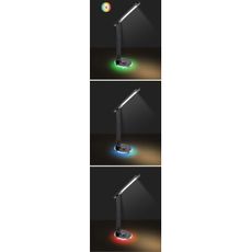 Rabalux 74226 -LED RGB Stmievateľná dotyková stolná lampa JACEY LED/6W/230V čierna