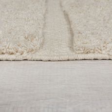 Flair Rugs , Kusový koberec Kaia Ada Geo Natural, 160x230, biela, obývacia izba