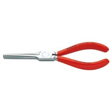 Ploché kliešte chrómované potiahnuté plastom 160 mm - 3303160