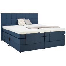 Moderano BOXSPRINGOVÁ POSTEĽ, 180/200 cm, modrá