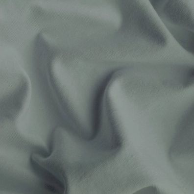Jersey bavlnené prestieradlo na jednolôžko - 90 x 200 cm - tmavosivé