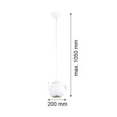 Argon 3650 - Závesné svietidlo JAMAJKA 1xGU10/50W/230V