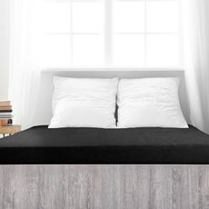 4Home froté prestieradlo Ideál čierna, 100 x 200 cm