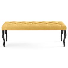 Lavica CHESTERFIELD 80x40 cm Žltá