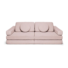 SHAPPY Veľký multifunkčný skladací bunker z menčestra SOFA PURE Zvoľte farbu: Svetlo ružová