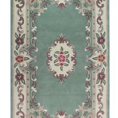 Flair Rugs koberce Ručne všívaný kusový koberec Lotus premium Green - 150x240 cm