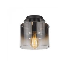 ITALUX MX17076-1A BK - Stropné svietidlo JAVIER 1xE27/60W/230V
